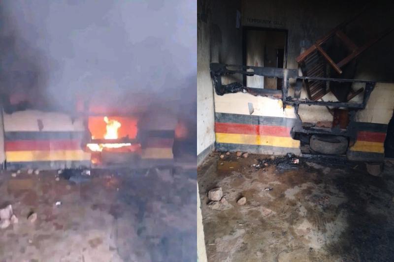 Photocollage of Itibo Patrol base in Nyamira County